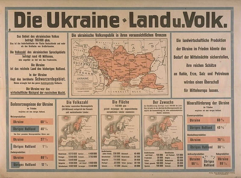 Мапа УНР 1918 рік