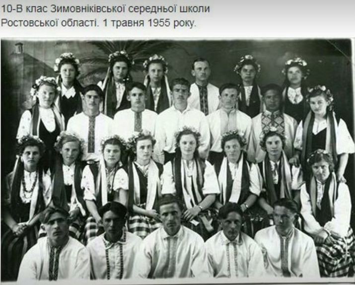 Фотографія випускників школи 1995 року Ростовська область